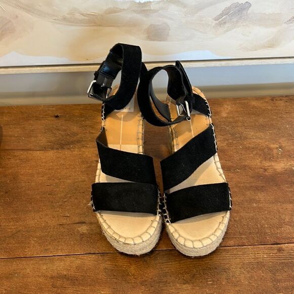 Dolce Vita espadrille wedge sandals - Picture 1 of 7